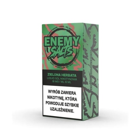 Liquid Enemy Salts Zielona Herbata