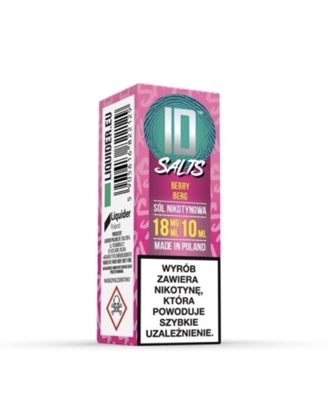 Liquid ID Salts Berry Berg - Jagoda Bergamotka