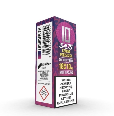 Liquid ID Salts Czarna Porzeczka