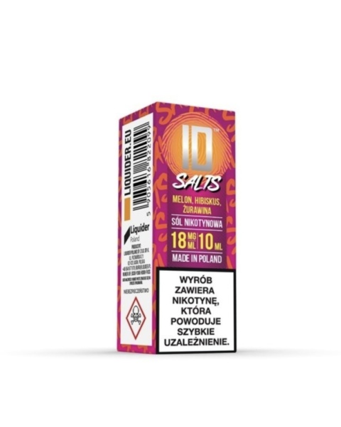 Liquid ID Salts Melon Hibiscus Żurawina