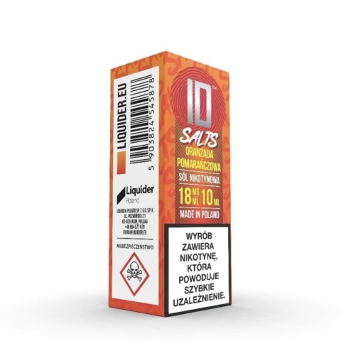 Liquid ID Salts Oranżada Pomarańcza