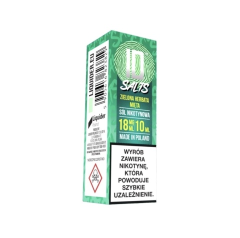 Liquid ID Salts Zielona Herbata Mięta